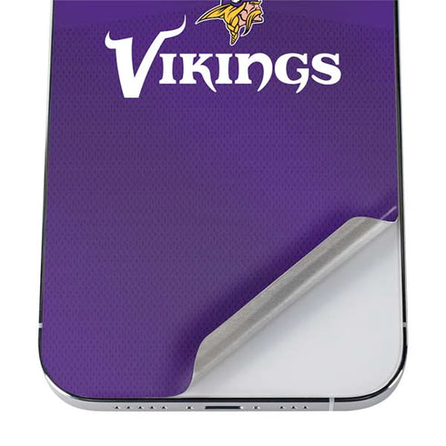 NFL Minnesota Vikings Team Jersey iPhone 12 Pro Skin